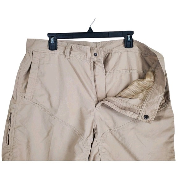 North Face Shorts Men 38 Khaki Beige Lightweight Outdoor Hiking Gorpcore (37x10) - Picture 2 of 12
